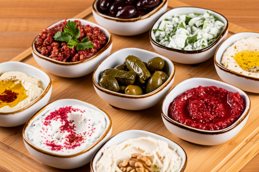 Turkish Meze Variety